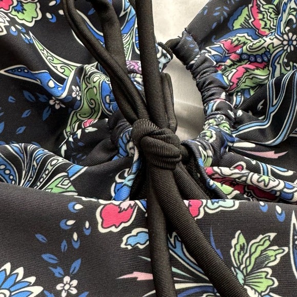 Hanna Nikole Swim Dress One Piece Swimsuit Womens Plus Size 26W Bright Floral - Picture 14 of 15